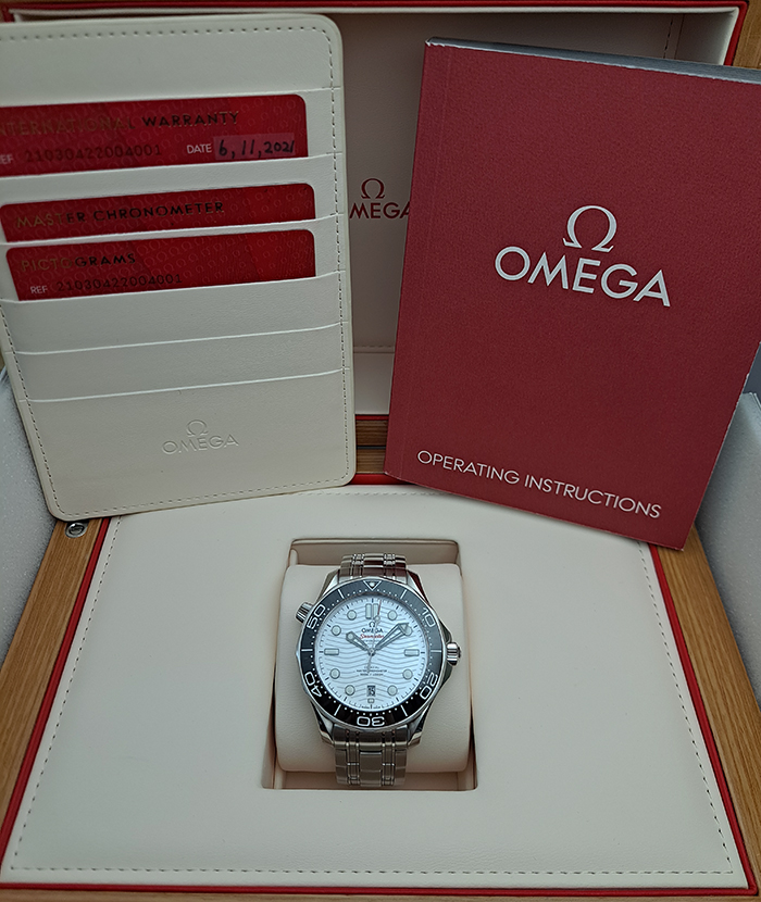 Omega Seamaster Diver 300M Co-Axial Wristwatch Ref. 210.30.42.20.04.001
